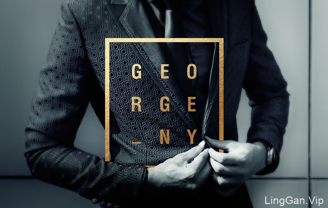 GEORGE NEW YORK高端时装品牌名片设计欣赏