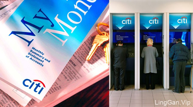 Citibank美国花旗银行品牌设计