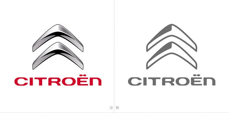 跟风扁平化，雪铁龙（Citroën）推出新LOGO