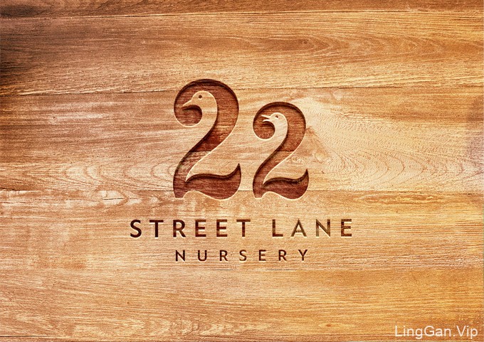 英国22号街道幼儿园Logo设计欣赏