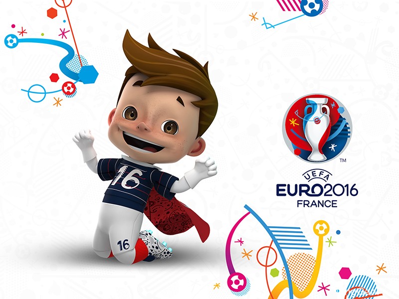 欧足联揭晓2016年欧锦赛吉祥物