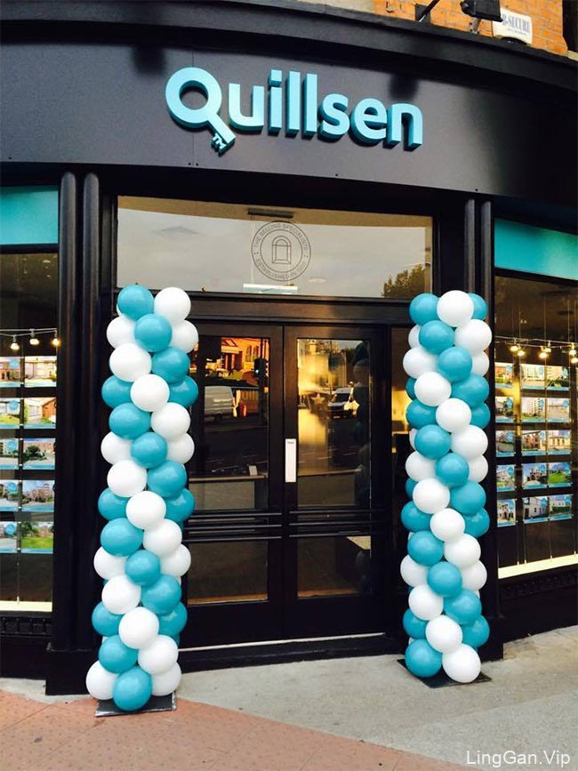 打开市场的钥匙：爱尔兰房地产中介Quillsen品牌形象