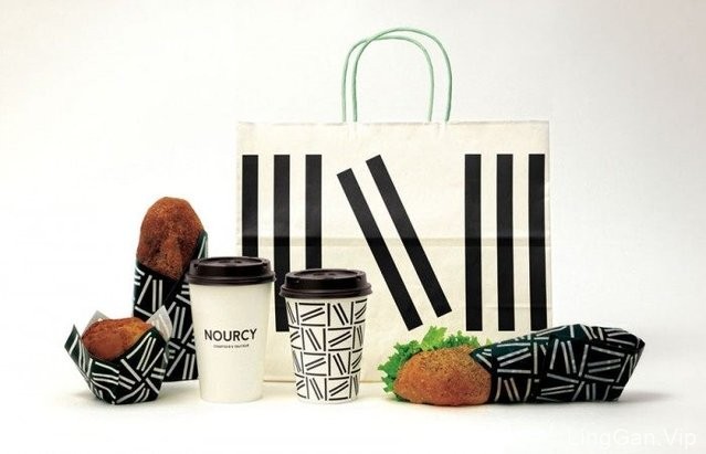 加拿大Nourcy面包店品牌形象设计