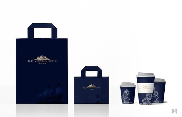 蓝山咖啡 (BLUEMOUNTAIN) 品牌VI形象设计