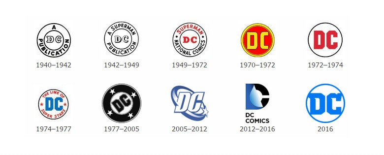 打造超人及蝙蝠侠的美国DC漫画公司又换LOGO了