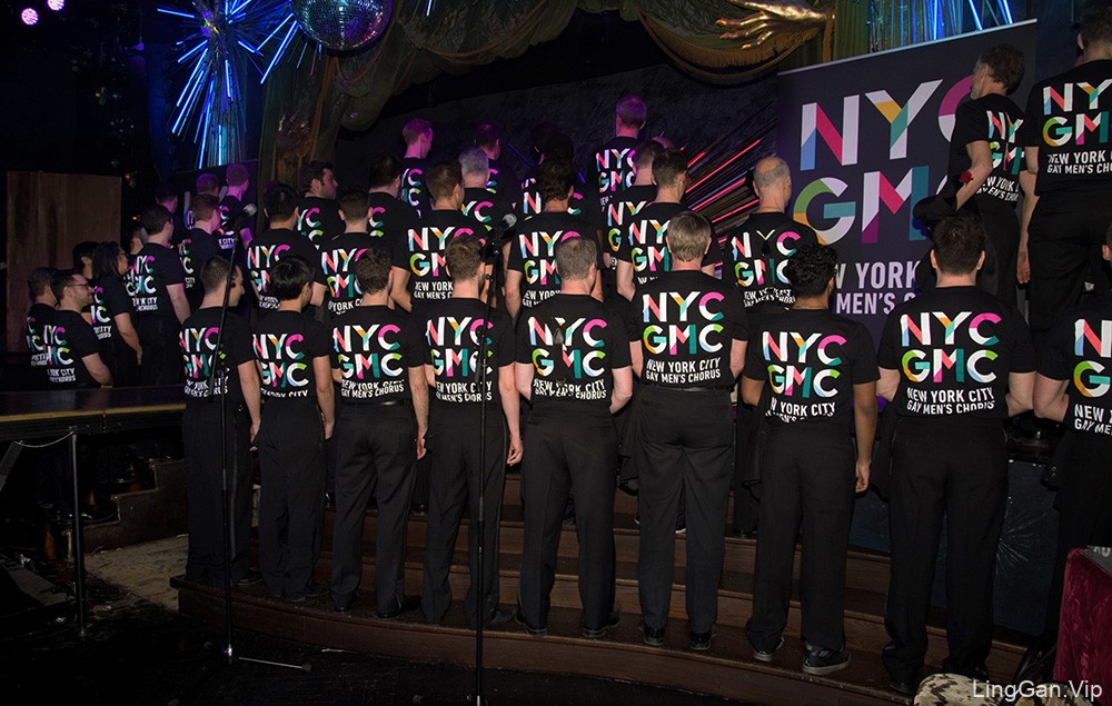 纽约同性恋男子合唱团(YNCGMC)视觉形象设计欣赏