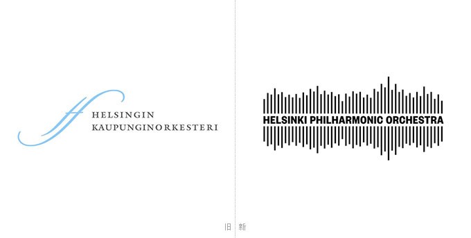 芬兰赫尔辛基爱乐乐团Logo创意
