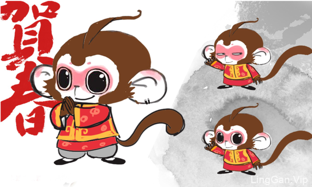 2016猴年央视春晚吉祥物，4个萌猴你会选哪个？